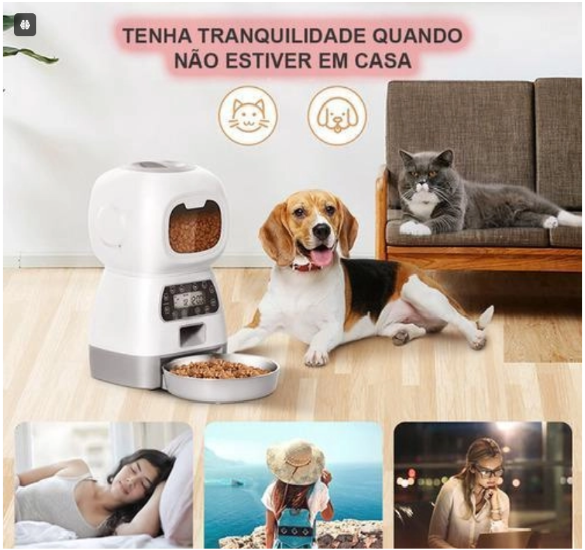 Comedor Pet Automático 3,5L