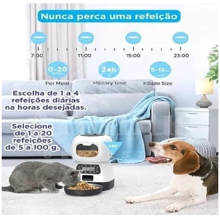 Comedor Pet Automático 3,5L