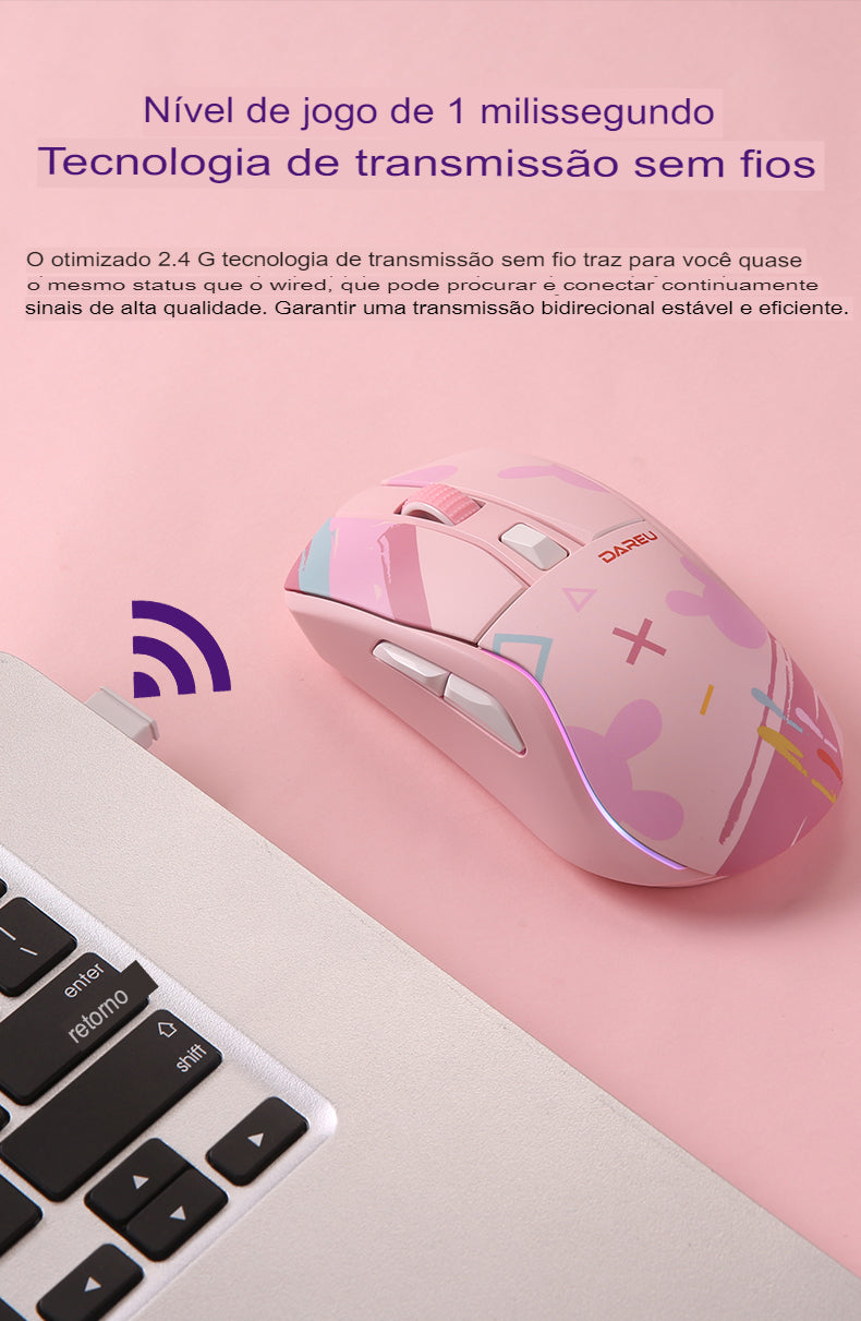 Mouse Gamer Dareu A950