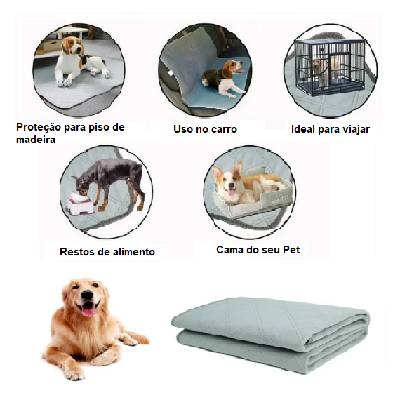 Tapete impermeável para Cães e Gatos - PetClean