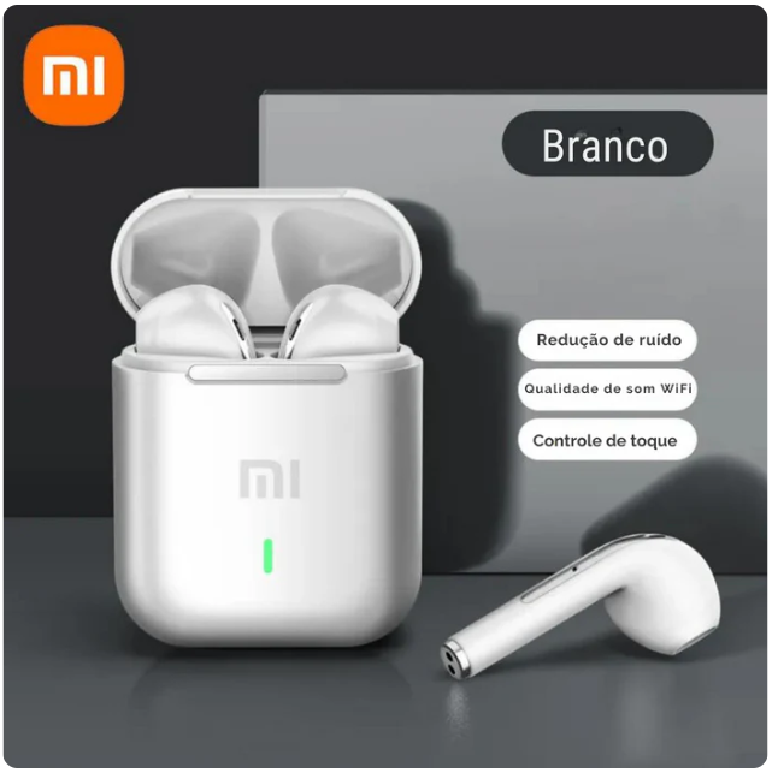 Fone de ouvido Xiaomi Wireless com cancelamento de ruído Bluetooth 5.3